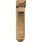 Ekena Millwork Imperial Arts and Crafts Rough Sawn Bracket w/ Offset Brace, Western Red Cedar, 6"W x 20"D x 28"H BKT0604X20X28IMP03RWR - alternate 4